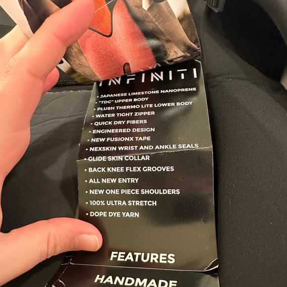 (NWT) XCEL 4/3 Infinity Chest Zip Wetsuit - Women’s - 10 - Picture 7 of 7